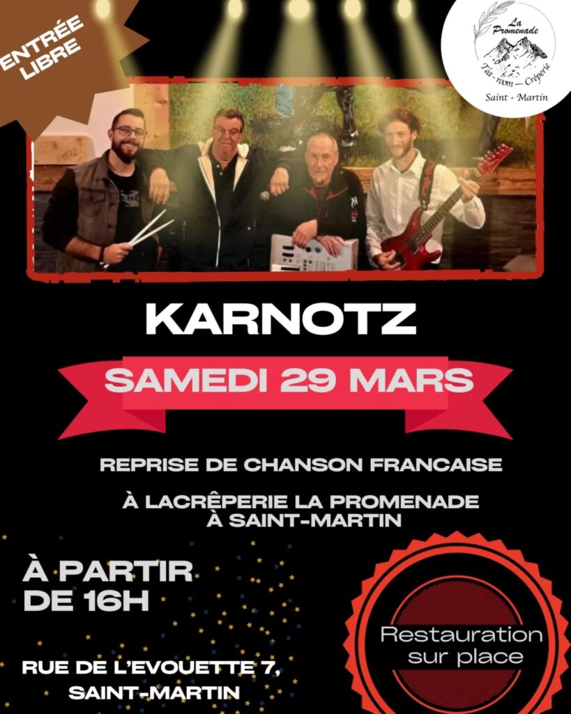 🔥🎶 Merci à tout le monde pour cette soirée incroyable 🔥🎶. Prochaine édition dans quelques mois !!! 🥳🥳 @karnotzmusic